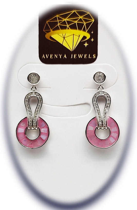πΊ Aurora Pink Earrings π
