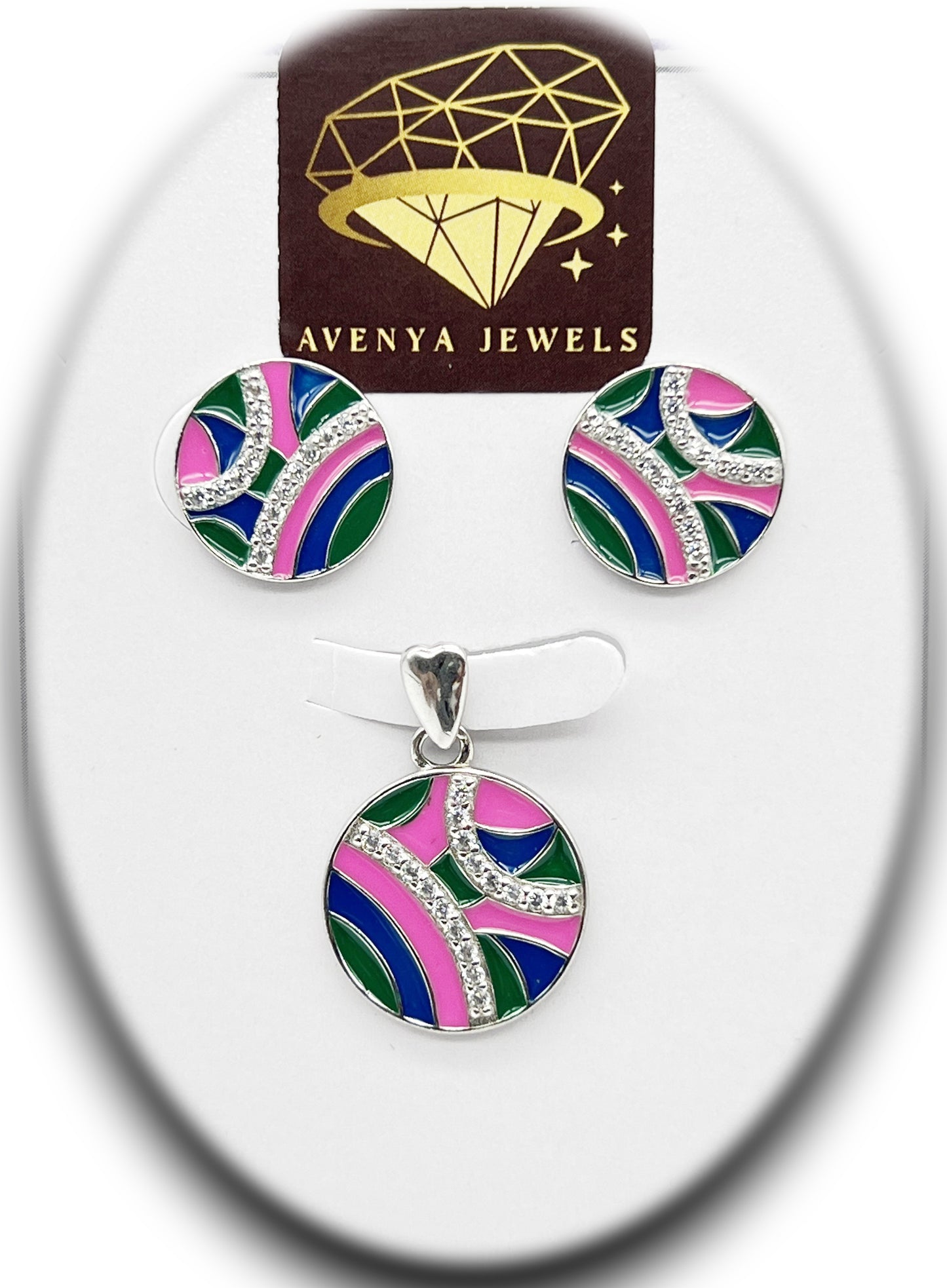 Rainbow Charm Pendant Set πβ¨π