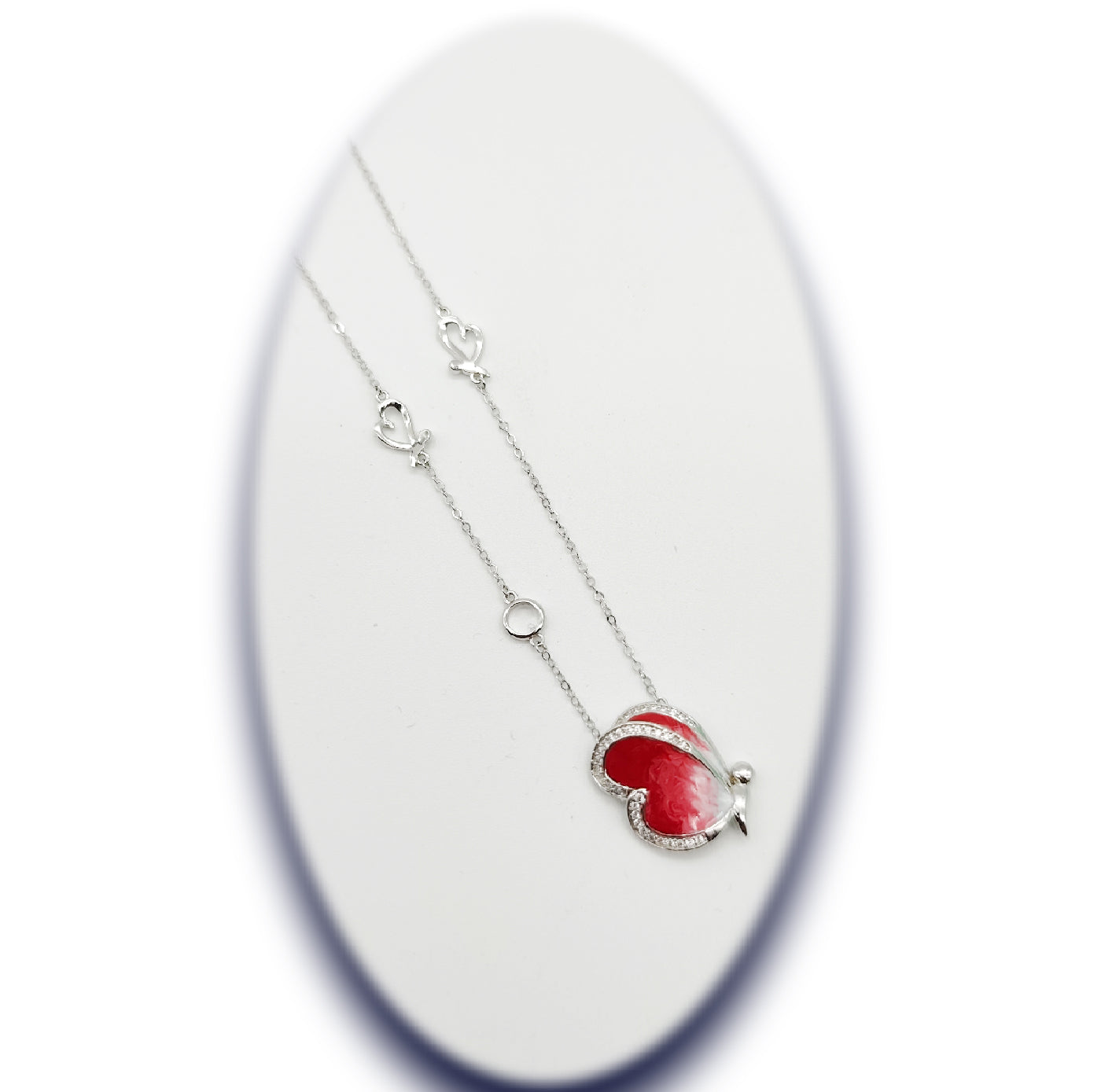 π₯ Ruby Flame Necklace β€οΈβπ₯