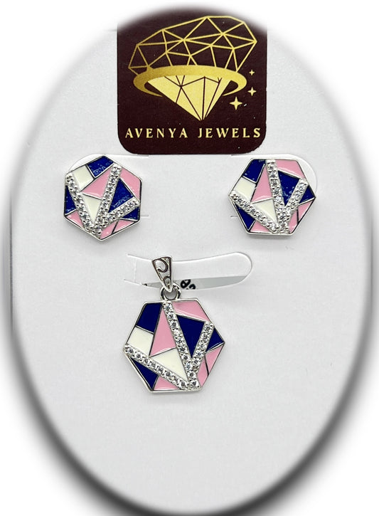 Color Harmony Pendant Set 🎨💖💎