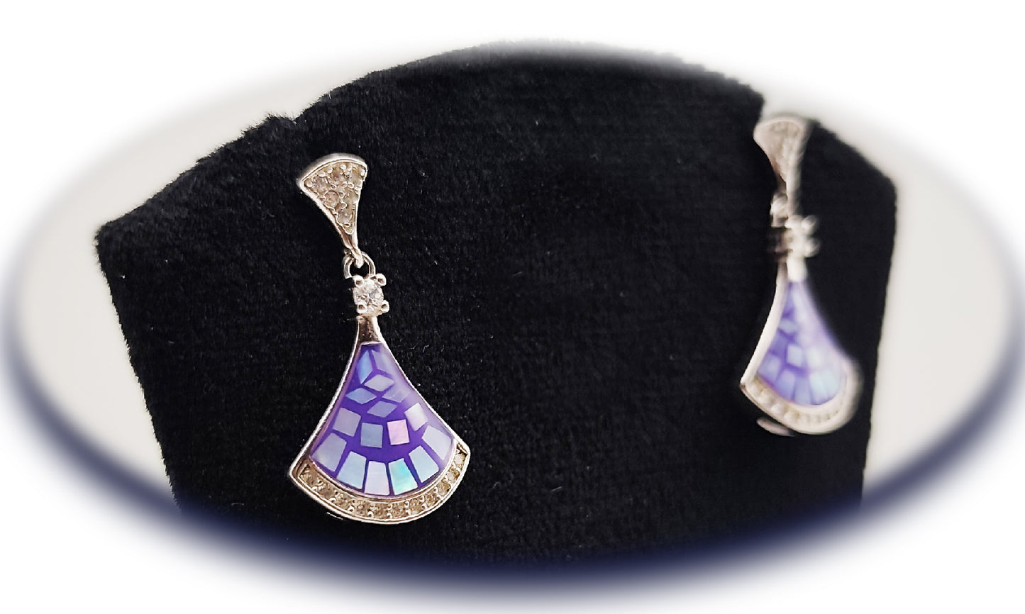 π Divina Viola Earrings π