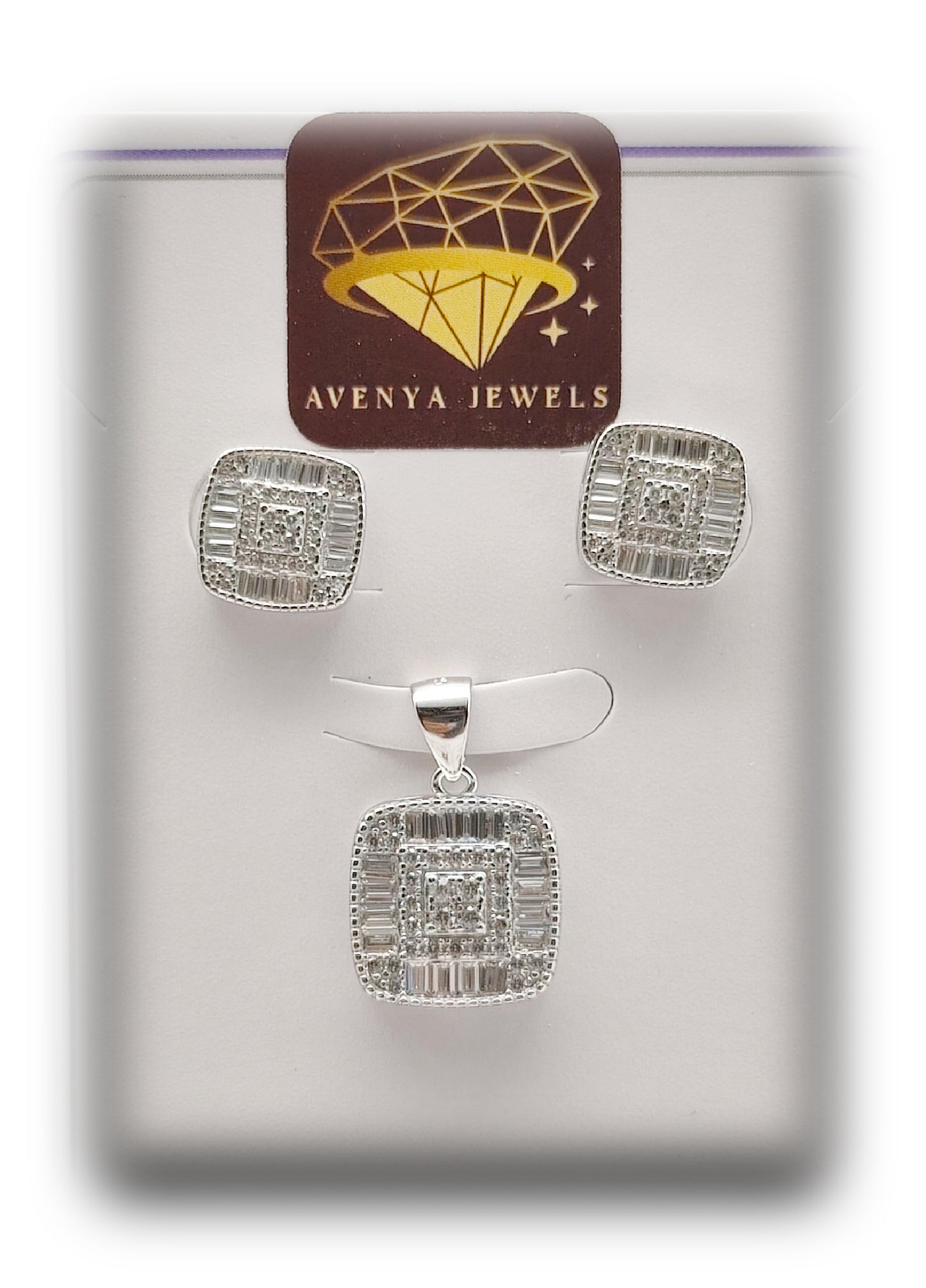 β¨ Eterna Brillanza Pendant Set π