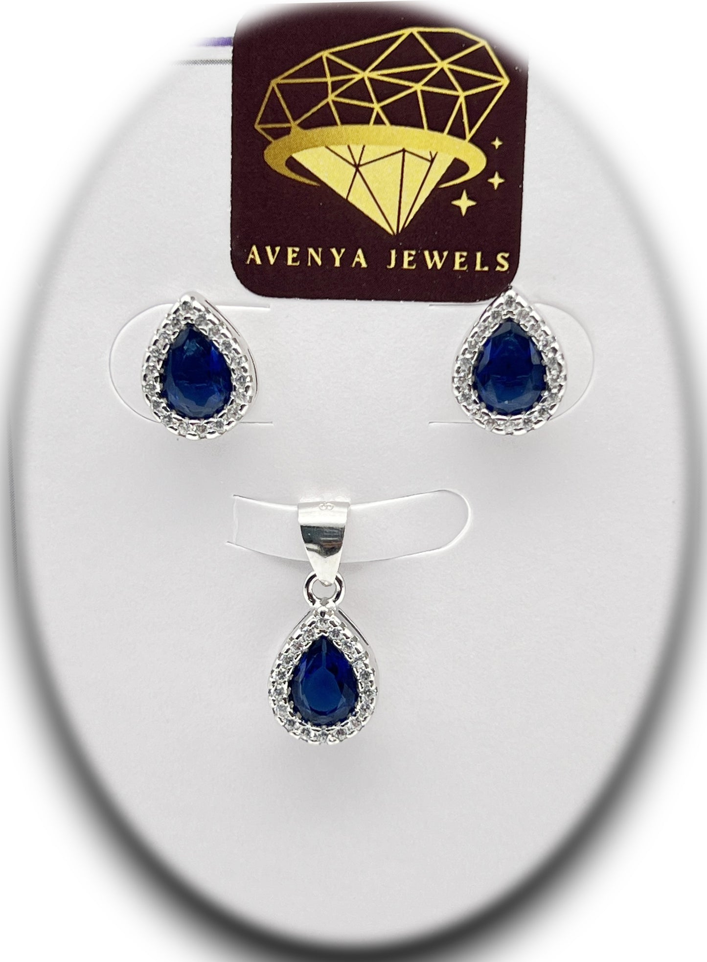 Sapphire Dew Pendant ππβ¨