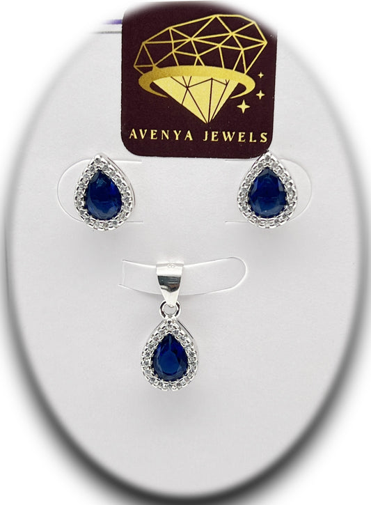 Sapphire Dew Pendant ππβ¨