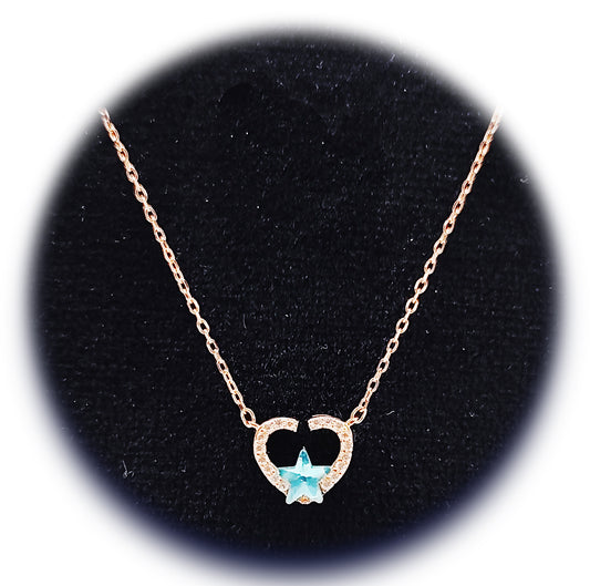 π Starry Heart Necklace πβ¨
