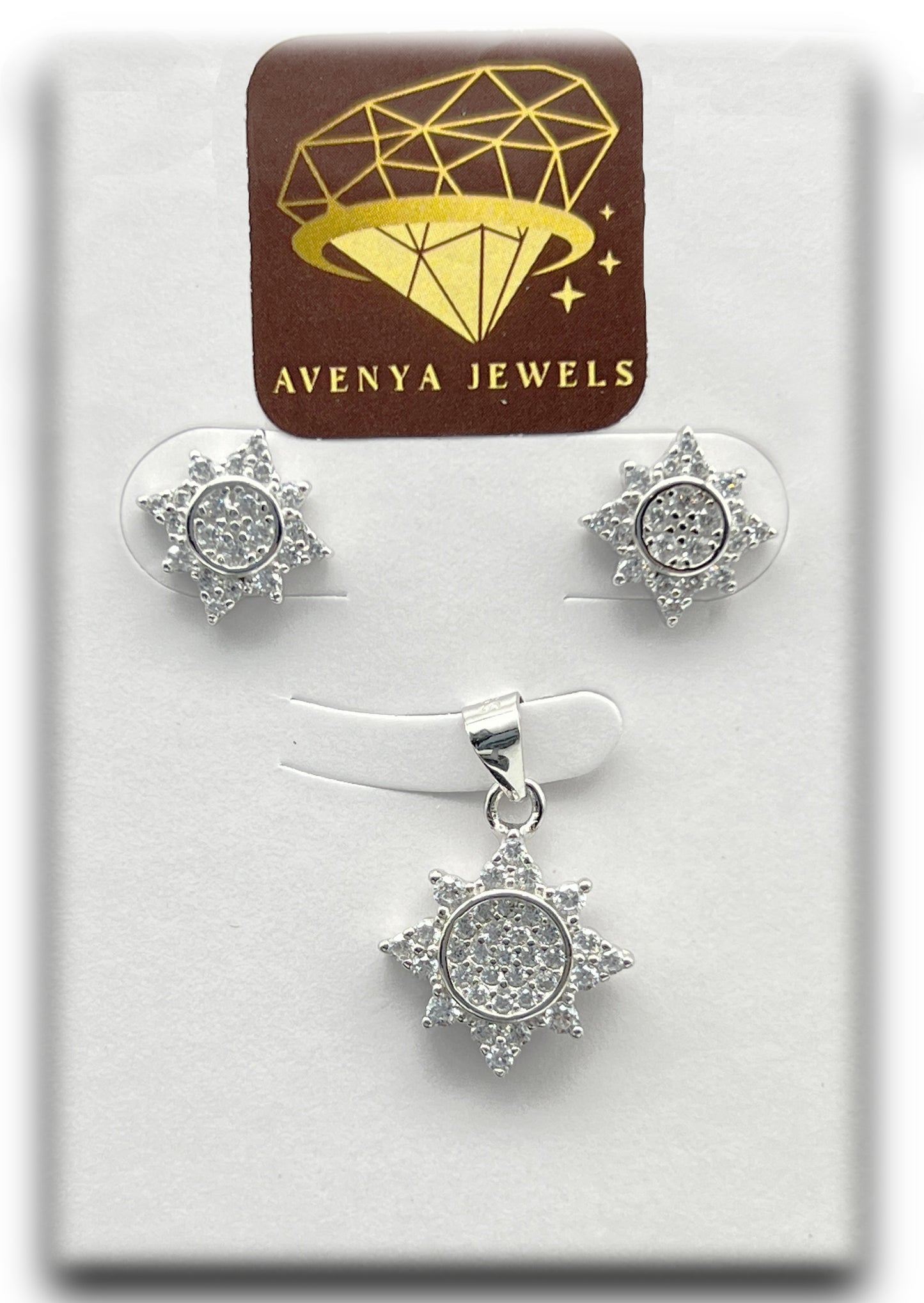 Sun Glow Elegance Pendant Set ππ