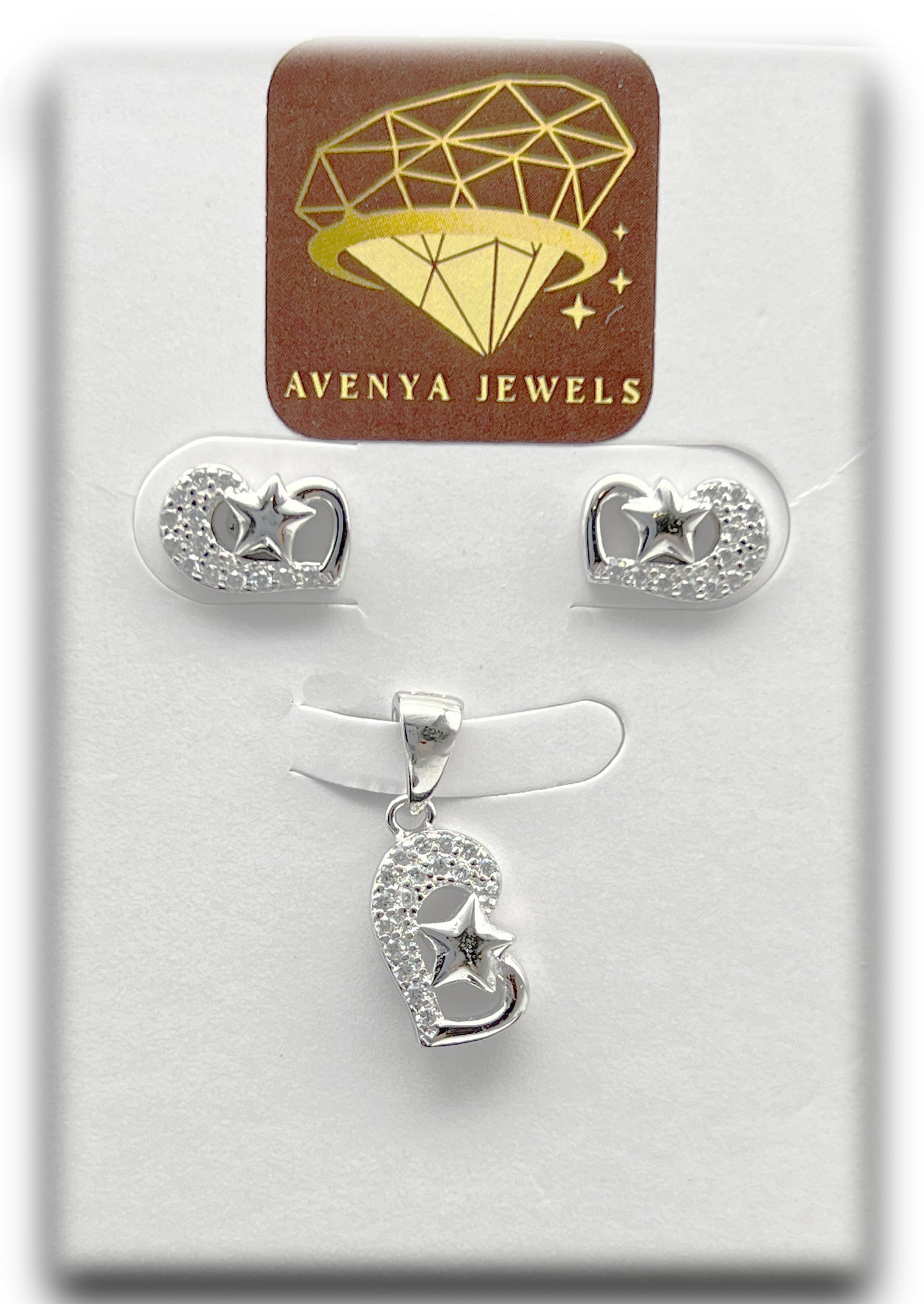 Stellar Romance Pendant Set ππ