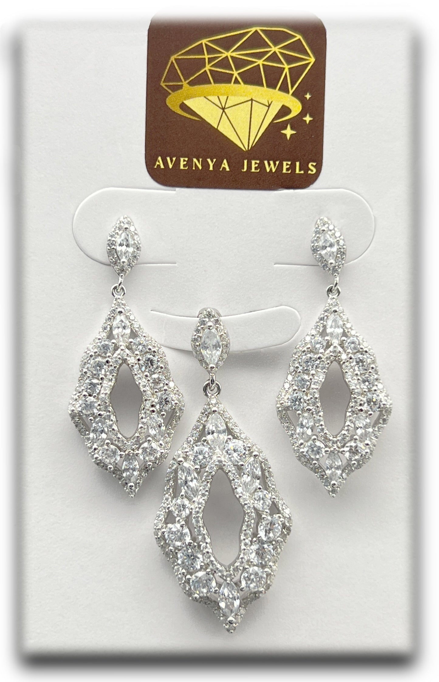 Sparkling Symphony Pendant Set β¨π