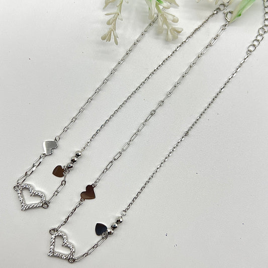 HeartGleam Anklet β€οΈ