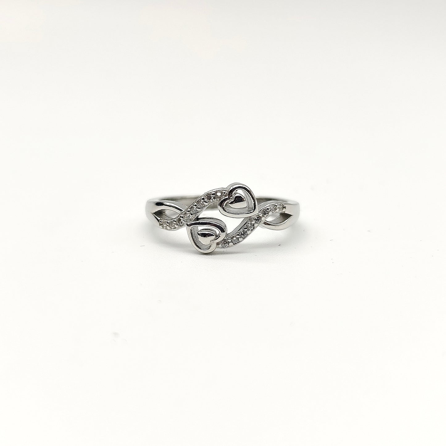 DoubleGleam Hearts Ring ππ«