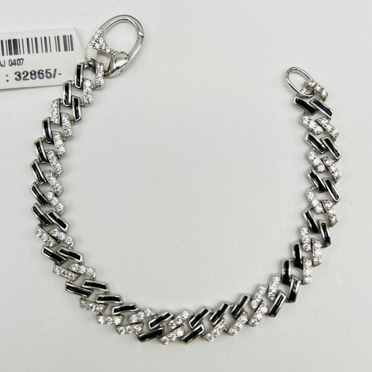 ✨ NoirÉclat 925 Silver Unisex Bracelet