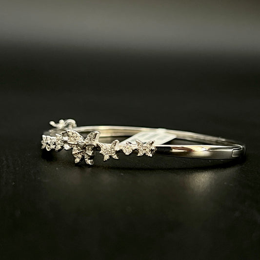 π¦β¨ Papillora Swarovski 925 Silver Bangle π