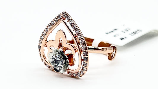 RosรฉHeart Filigree Ring ๐น๐