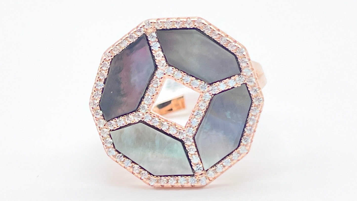 Rosรฉ Eclipse Ring ๐๐น