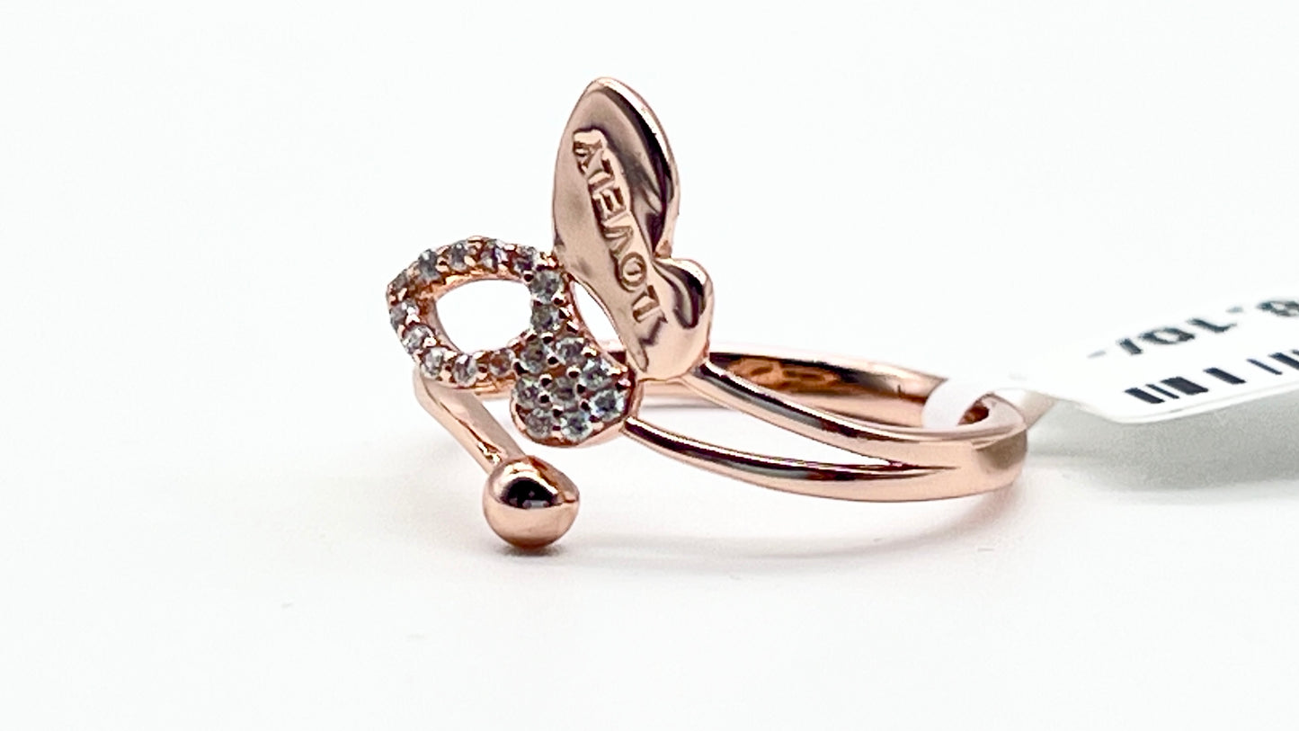 🦋 Flutter Charm Adjustable Ring