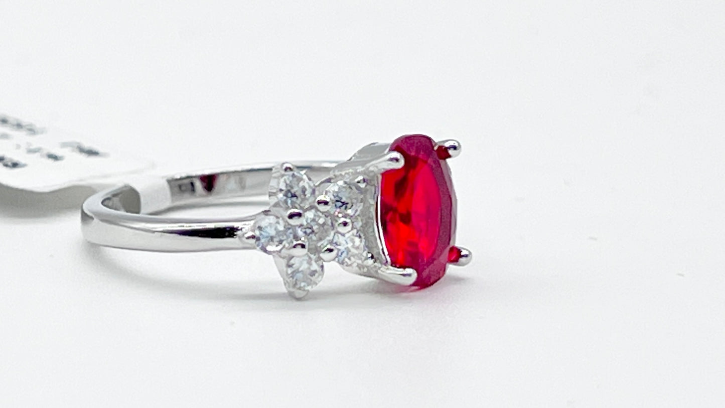 β€οΈ Ruby Nova Ring πβ¨