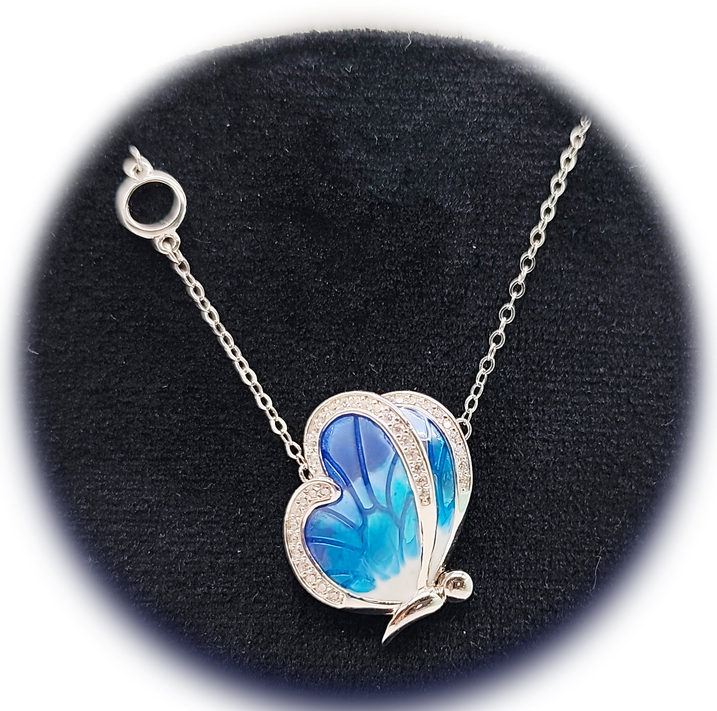 🌊 Sapphire Waves Necklace 💫