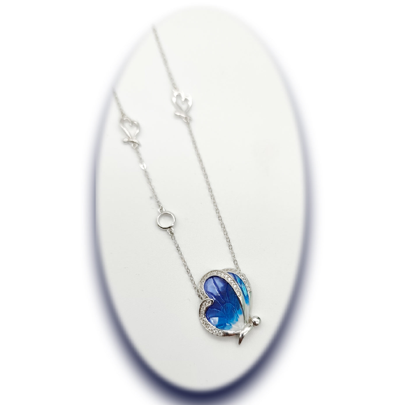 🌊 Sapphire Waves Necklace 💫