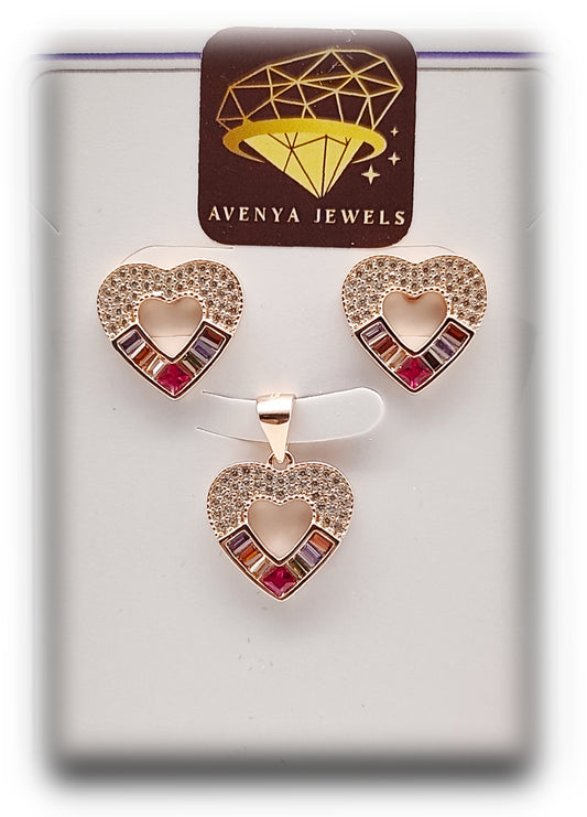 🌹 Amore Vivo Pendant Set ✨