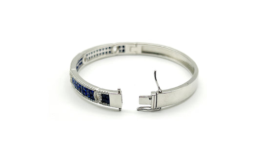 💙 Sapphire Illusion Bangle ✨💎