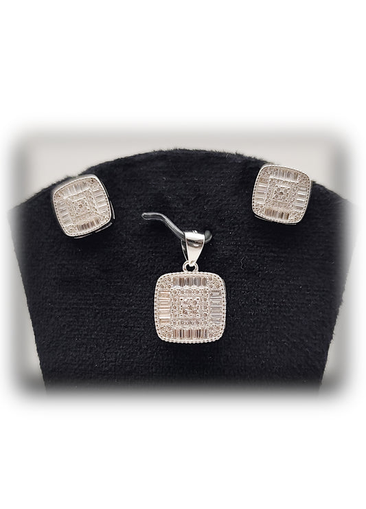 ✨ Eterna Brillanza Pendant Set 💎