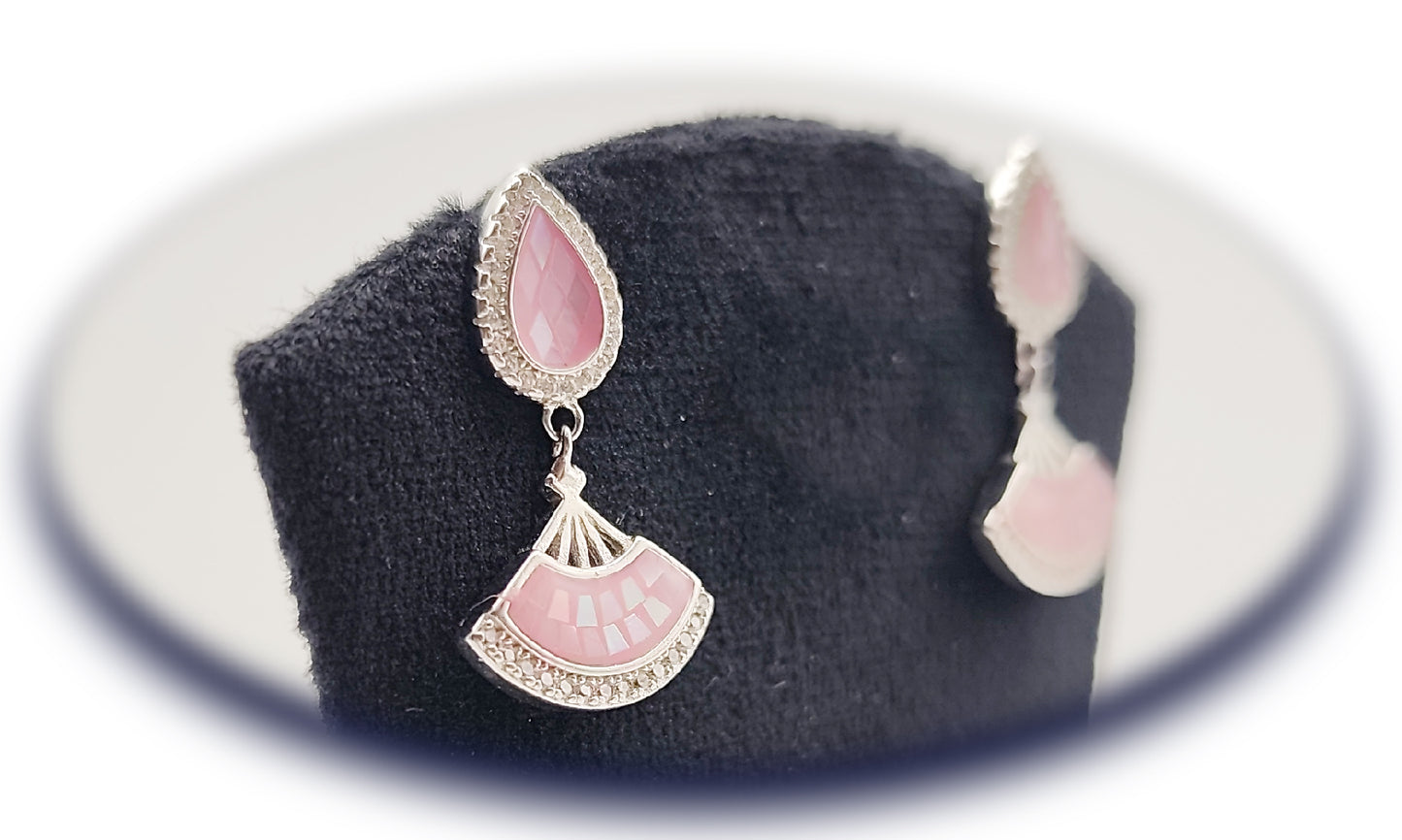 🌸 Goccia Rosa Earrings 💖