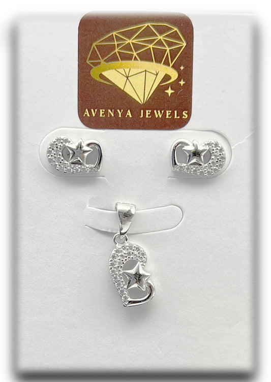 Stellar Romance Pendant Set 🌟💖