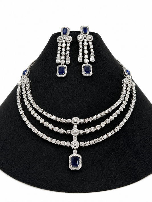 💙💎 Royal Sapphire Brilliance. Emerald-Cut Elegance.
