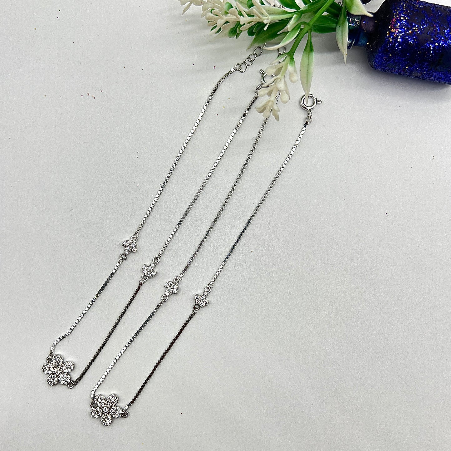 GlimmerGrace Anklet 🌸