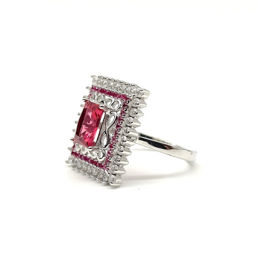 💎 Crimson Spark Ring ❤️✨