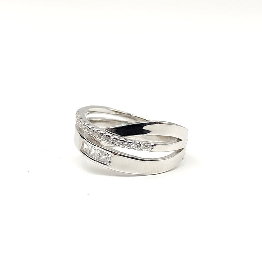 🌙 Veloura Silver Ring 💎