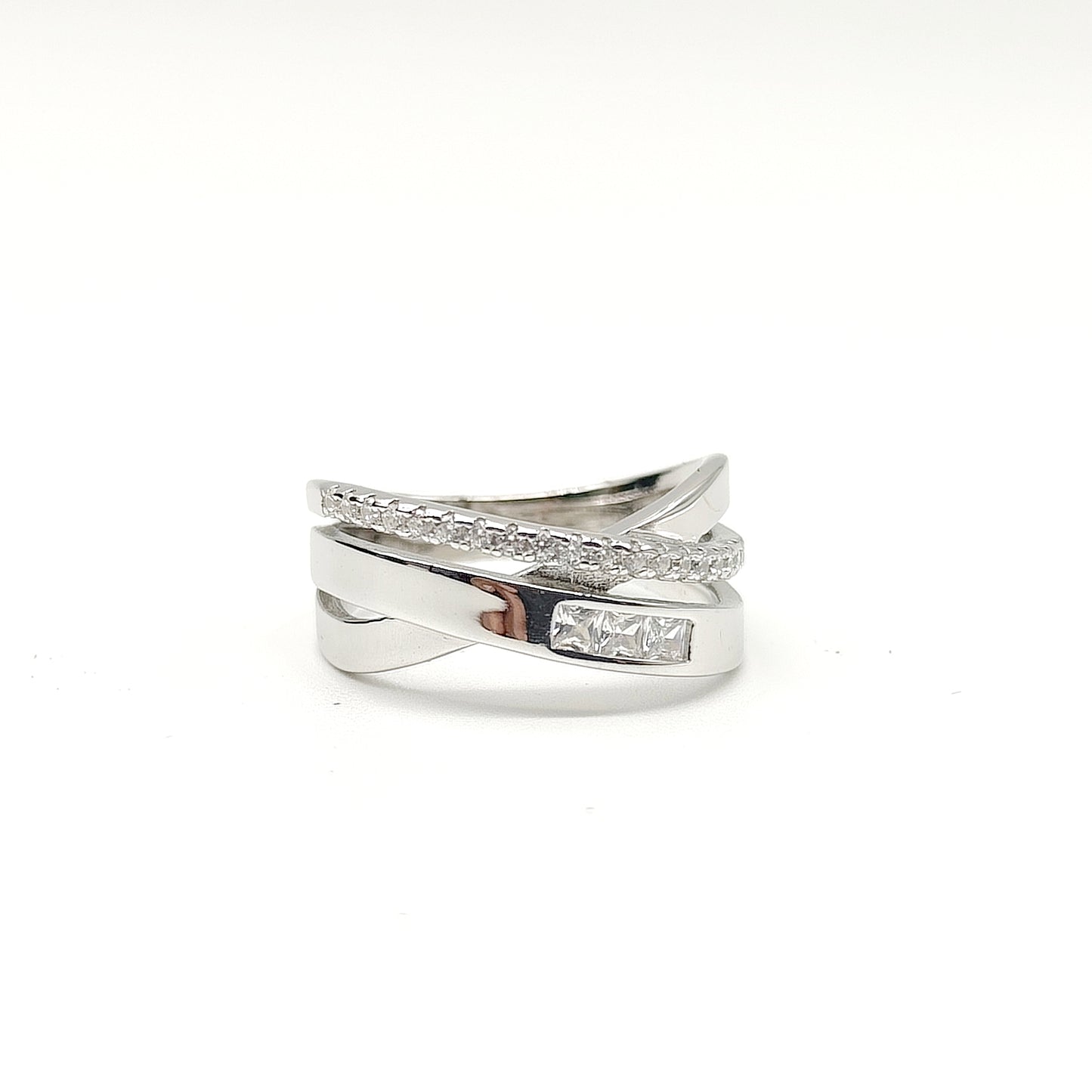 🌙 Veloura Silver Ring 💎