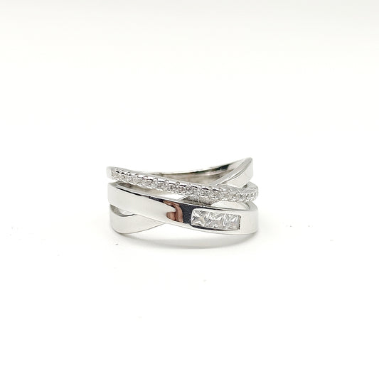 🌙 Veloura Silver Ring 💎