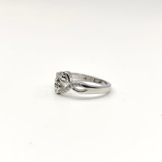 DoubleGleam Hearts Ring 💕💫