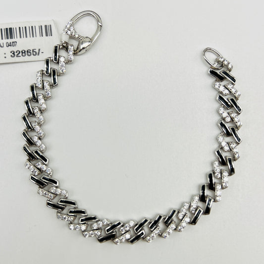 ✨ NoirÉclat 925 Silver Unisex Bracelet