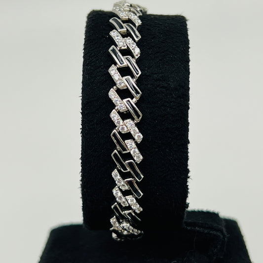 ✨ NoirÉclat 925 Silver Unisex Bracelet