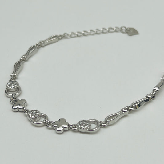 ✨ EverGlow 925 Silver Swarovski Bracelet