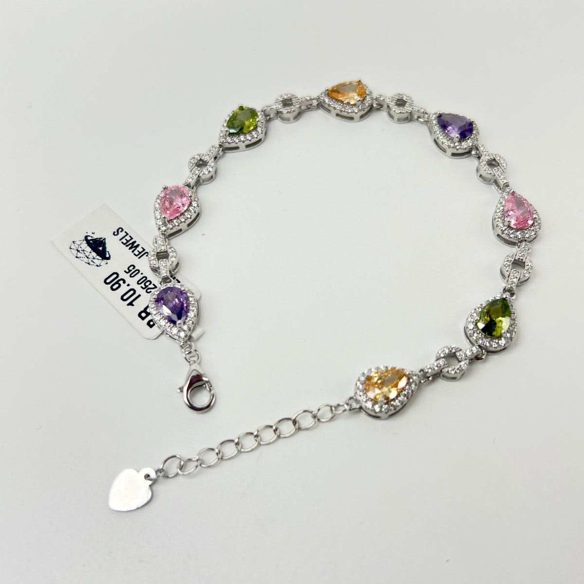 💎✨ AuroraDrop 925 Silver Bracelet