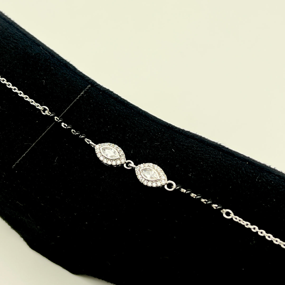 🖤✨ MarqÉlan 925 Silver Mangalsutra Bracelet