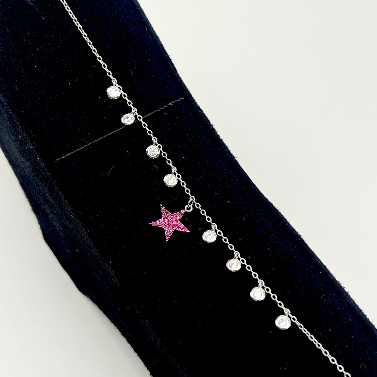 ❤️🤍✨ RubyStaré 925 Silver Swarovski Bracelet
