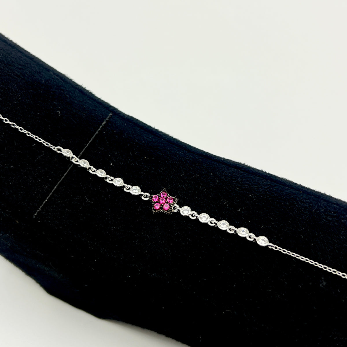 ⭐❤️ Stellara Ruby Bracelet – 925 Silver
