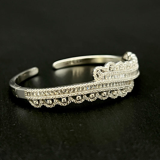 ✨ Filigra Shine 925 Silver Bangle 💎