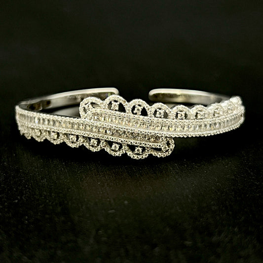 ✨ Filigra Shine 925 Silver Bangle 💎