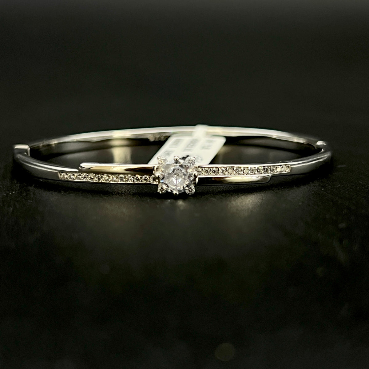 🌻 Solara Bloom 925 Silver Bangle ✨💎