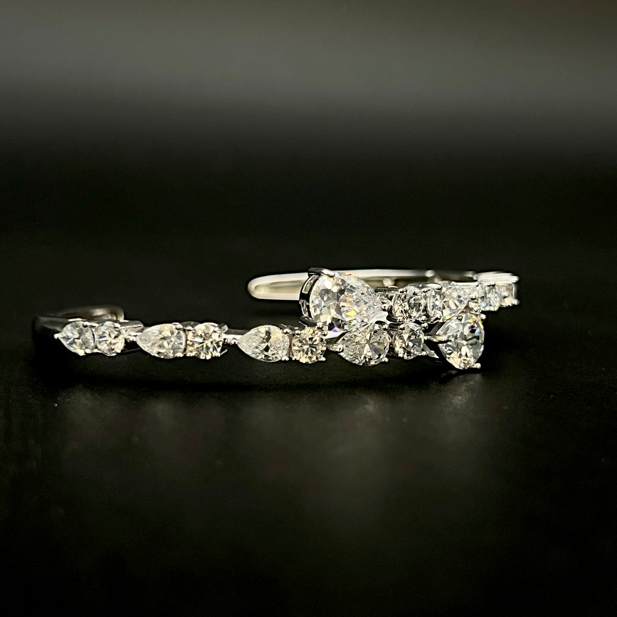 💎✨ Brillora Solitaire 925 Silver Bangle