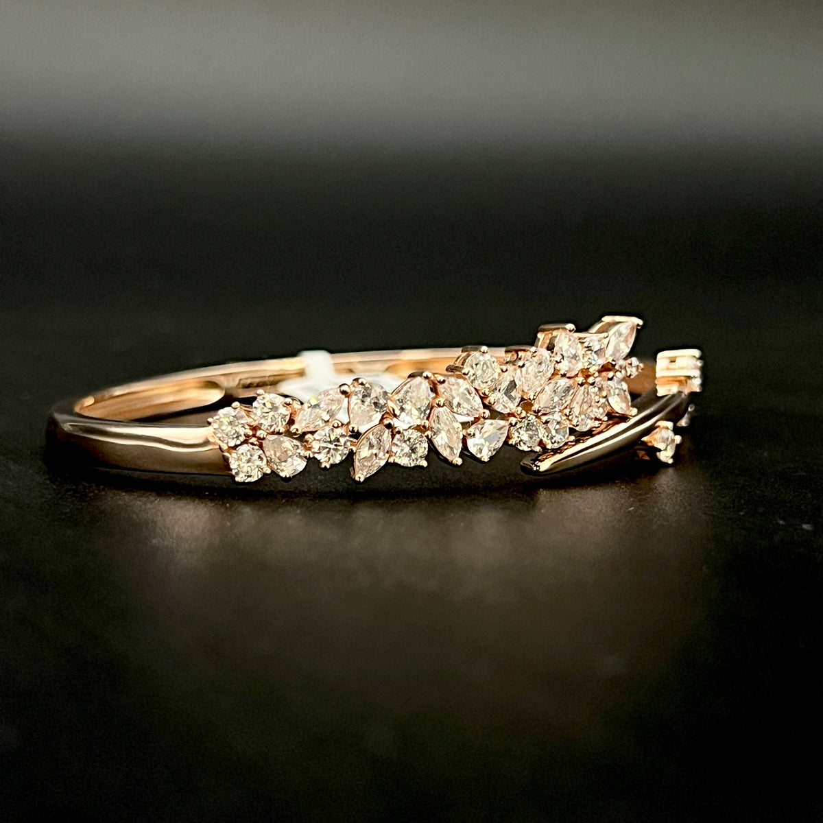 ✨🌹 Rosévelle Éclat 925 Silver Bangle 💎