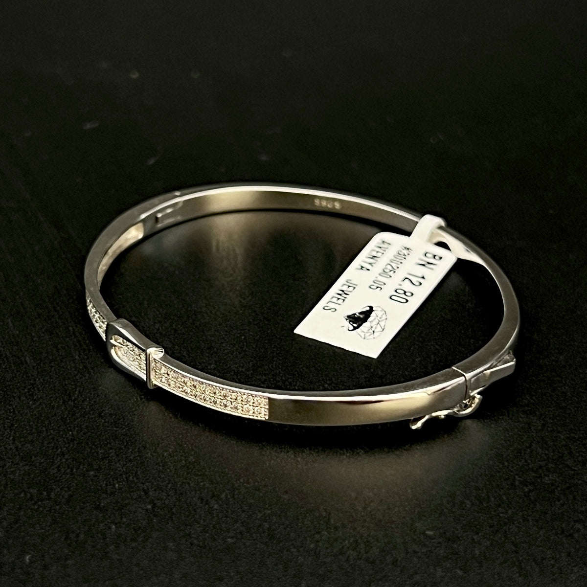 🧡✨ Élora Équestre 925 Silver Bangle 💎