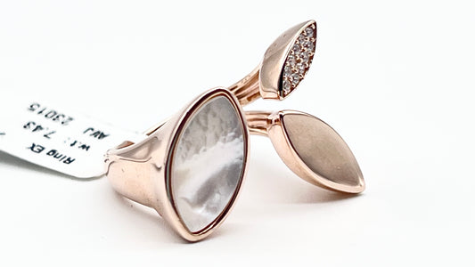 πΈ Triple Charm Pear Ring