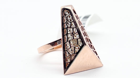 โจ Handcrafted Rose Gold Bliss Ring