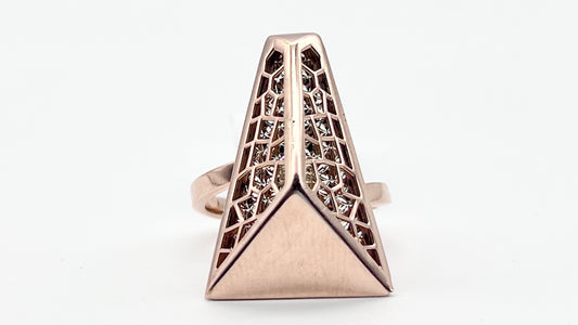 ✨ Handcrafted Rose Gold Bliss Ring